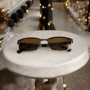 POLICE Men’s Sunglasses Frame Only VPL 431K Glider 140 Brown 54-17